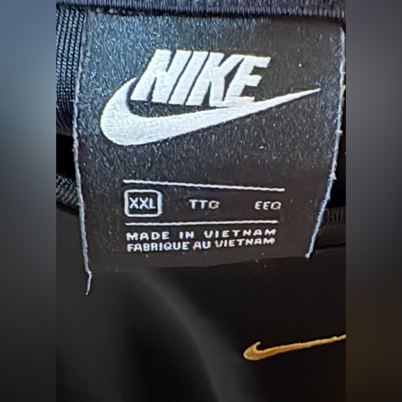 Nike Black Sweater with Gold Accents - Picture 3 of 3